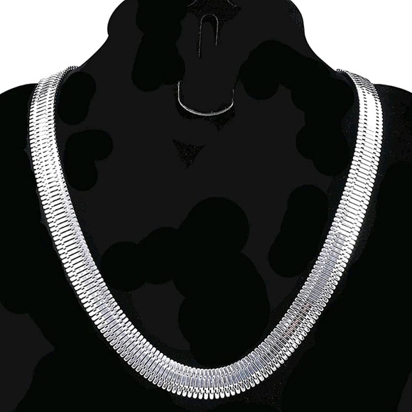 Minimalist Stainless Steel Thick Chain Necklace